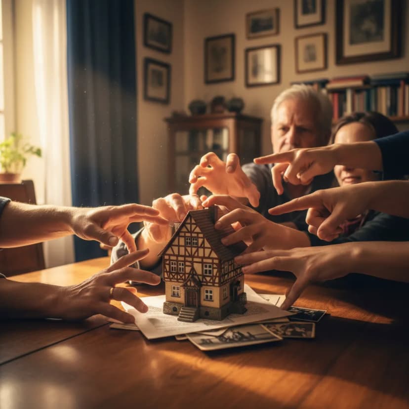 Erbengemeinschaft und Hausverkauf: Was tun, wenn einer nicht will?