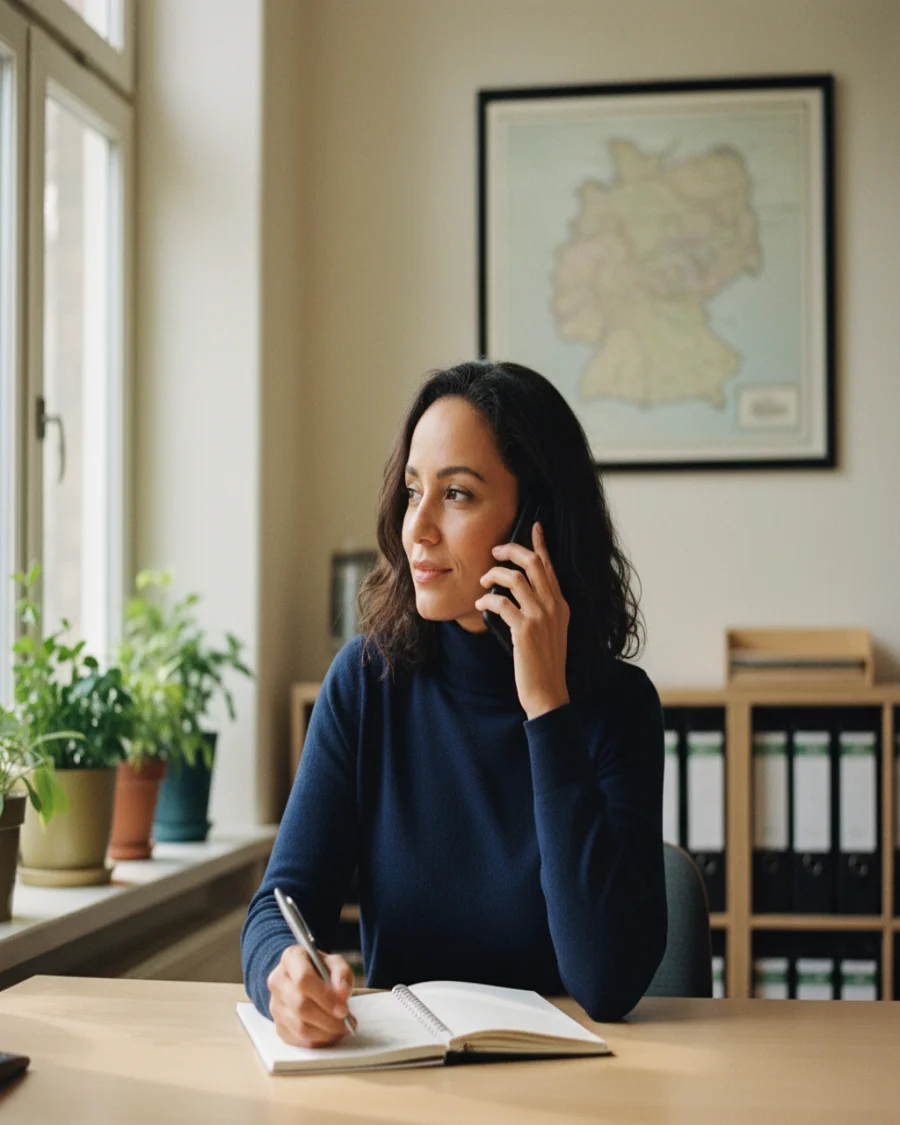 Persönliche Hauslotsen-Beraterin am Telefon